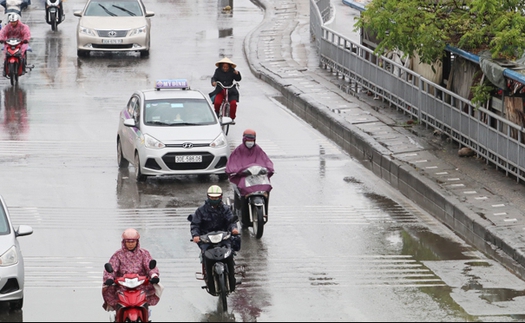 Đêm mùng 4 Tết, các tỉnh Đông Bắc Bộ có mưa nhỏ vài nơi