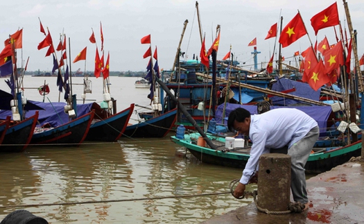 Cập nhật bão số 2: Tối và đêm 16/7, từ Thanh Hóa đến Hà Tĩnh có gió bão giật cấp 11