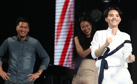 Vũ Cát Tường trình làng ca khúc mới tại Birthday Concert