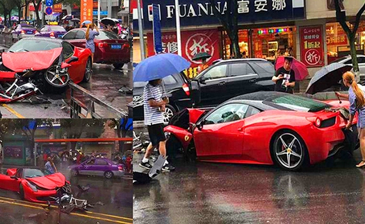 VIDEO: Cô gái biến siêu xe Ferrari 458 thành đống sắt vụn chỉ sau vài phút thuê ở đại lý