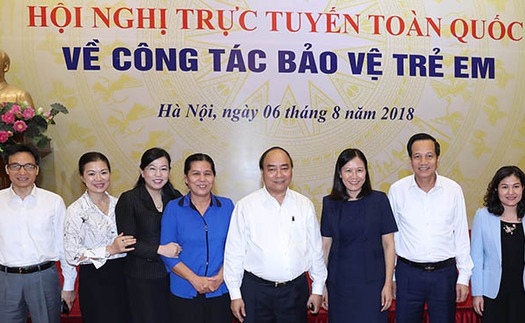 Thủ tướng yêu cầu triển khai nhóm chuyên trách chống nạn xâm hại trẻ