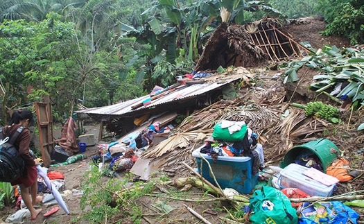 Lở đất và lũ lụt tại Philippines làm 22 người thiệt mạng