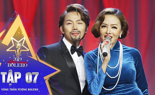 Tập 7 Thần tượng Bolero 2019: Các HLV 'nổi da gà' với giọng hát của 'Bi Rain Việt Nam'