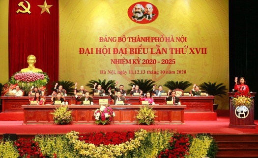 Danh sách Ban Thường vụ Thành ủy Hà Nội nhiệm kỳ 2020 - 2025