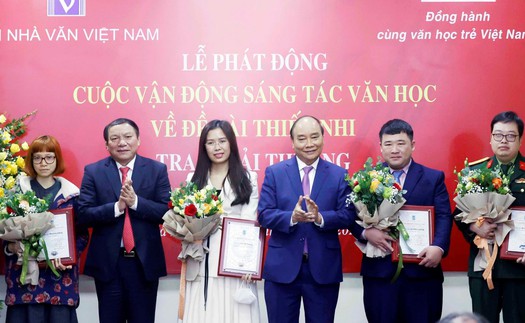 'Văn học phải hun đúc ý chí, nghị lực vươn lên của thế hệ trẻ'