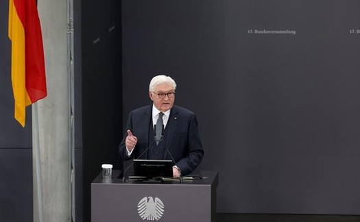 Tổng thống Đức F. Steinmeier tái đắc cử nhiệm kỳ hai