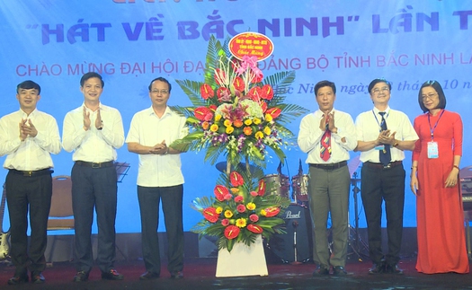 Chung kết Liên hoan âm nhạc 'Hát về Bắc Ninh' lần thứ 2: Thí sinh Nguyễn Hải Ninh xuất sắc giành giải Nhất