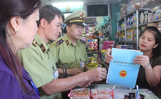 Thành lập 6 đoàn kiểm tra an toàn thực phẩm dịp Tết Nguyên đán và lễ hội Xuân 2018