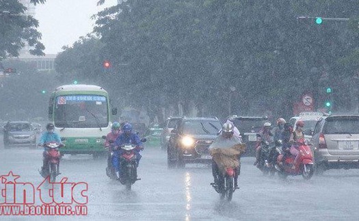 Đêm 16/3, các khu vực trong cả nước đều có mưa