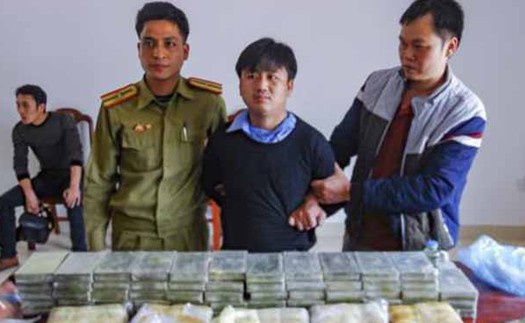 Phá án ma túy lớn, bắt 3 đối tượng, thu 60 bánh heroin, 40.000 viên ma túy