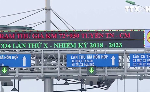 Bỏ tên 'trạm thu giá', xin dùng lại tên 'Trạm thu phí'