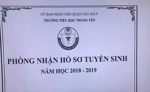 VIDEO: Hà Nội bắt đầu tuyển sinh trực tuyến vào lớp 1