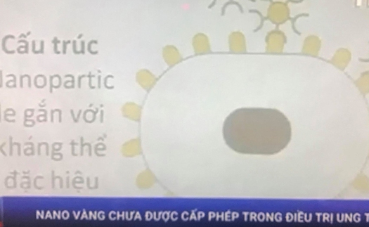 VIDEO: Nano vàng chưa được cấp phép trong điều trị ung thư, có thể gây tử vong