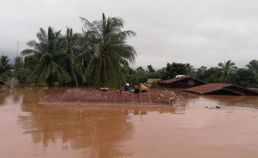 Vỡ đập thủy điện tại Lào: Tan hoang sau lũ lớn