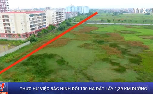 VIDEO: Thực hư chuyện đổi 100 ha đất lấy 1.39 km đường ở Bắc Ninh