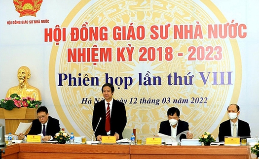 405 ứng viên đạt chuẩn Giáo sư, Phó Giáo sư năm 2021