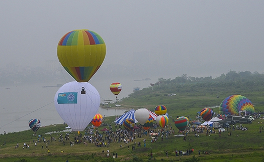 Lễ hội Khinh Khí Cầu Hà Nội sau 2 năm đại dịch