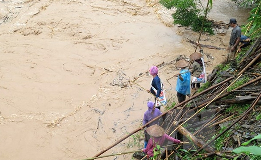 Yên Bái: 7 người mất tích do lũ ống, lũ quét ở Mù Cang Chải