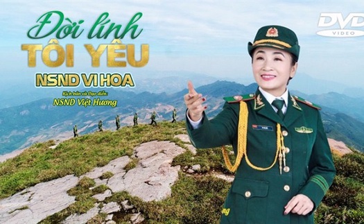 NSND Vi Hoa phát hành MV giã từ đời quân ngũ