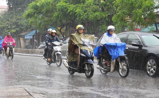 Khu vực Bắc Bộ đề phòng thời tiết nguy hiểm