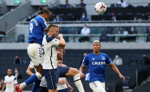 Kết quả bóng đá Tottenham 0-1 Everton: Mourinho thất bại vì hàng thủ