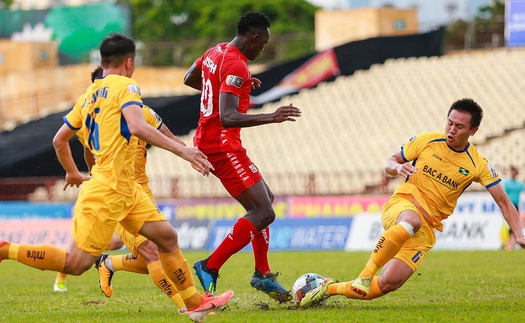 Kết quả bóng đá SLNA 1-0 Hải Phòng: Định đoạt phút cuối