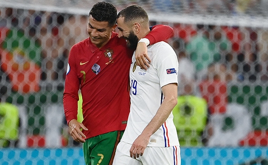 Bồ Đào Nha 2-2 Pháp: Ronaldo và Benzema lập cú đúp, Pháp cùng Bồ Đào Nha đi tiếp