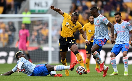 Kết quả bóng đá Wolves 0-1 MU: Chiến thắng may mắn