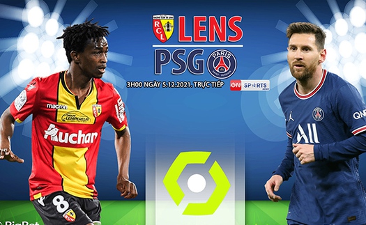 Soi kèo nhà cái Lens vs PSG. Nhận định, dự đoán bóng đá Ligue 1 (3h00, 5/12)