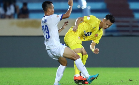 KẾT QUẢ bóng đá Nam Định 0-1 SLNA, V-League