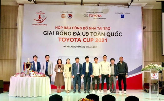 Bóng đá Việt Nam lần đầu tiên có giải U9 toàn quốc