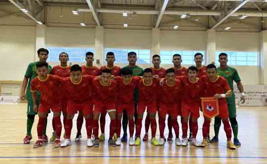 Tuyển futsal Việt Nam vượt qua Iraq với tỷ số 2-1