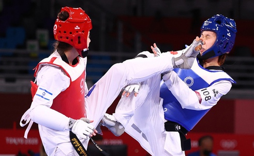 VĐV taekwondo Kim Tuyền: ‘Tôi học được nhiều kỹ thuật mới ở Olympic’