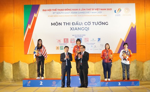 Cờ tướng Việt Nam ‘thắng đậm’ tại SEA Games 31