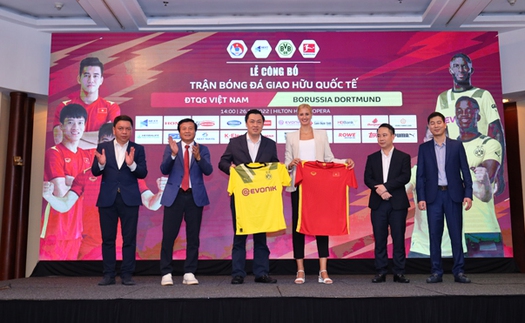 Tuyển Việt Nam khởi động cho AFF Cup 2022 bằng ‘thuốc thử’ Borussia Dortmund