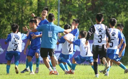 Giải Thiếu niên U13 toàn quốc 2022 kết thúc vòng tứ kết