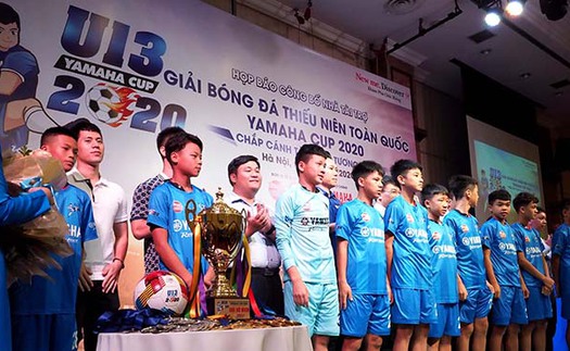 37 đội bóng dự giải BĐ Thiếu tiên toàn quốc Yamaha Cup 2020