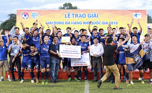 Giải hạng Nhì QG 2019: Bà Rịa Vũng Tàu đoạt vé thăng hạng