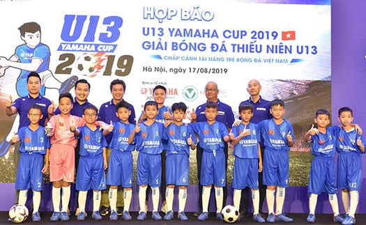 Giải BĐ Thiếu niên U13 Yamaha Cup 2019 giới hạn cầu thủ tham dự