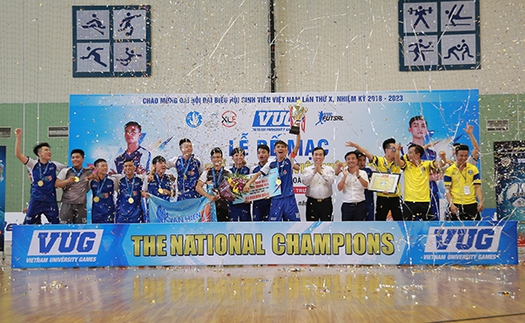 ĐH Văn Hiến VĐ giải futsal toàn quốc VUG 2018