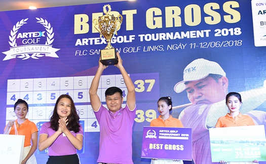 Artex Golf Tournament 2018: Golfer Đường Ngọc Dương vô địch với 76 gậy