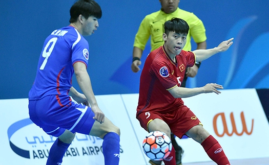 Đội tuyển futsal Việt Nam 'giật mình' vì động đất ở Đài Loan