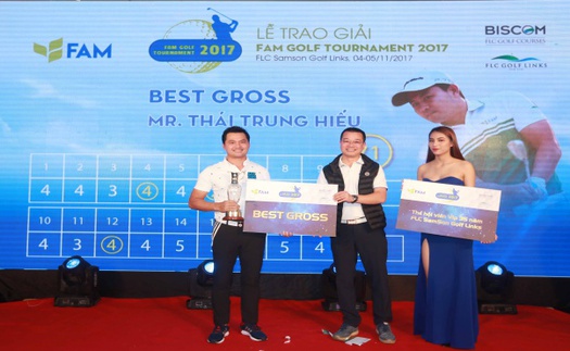 Gôn thủ Thái Trung Hiếu vô địch tại giải FAM Golf Tournament 2017