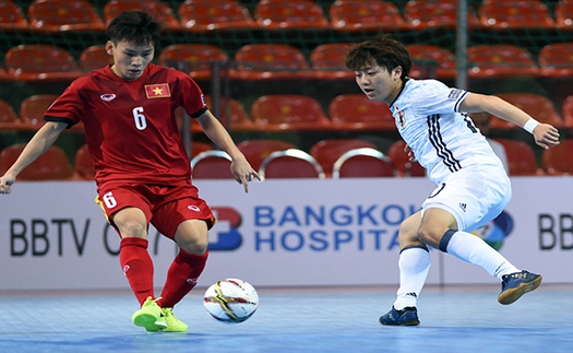 Giải futsal U20 châu Á: Thua Nhật Bản, Việt Nam ra về từ vòng bảng