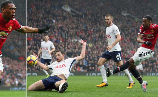 Vừa trở thành người hùng của M.U, Anthony Martial vẫn thích hợp dự bị hơn đá chính