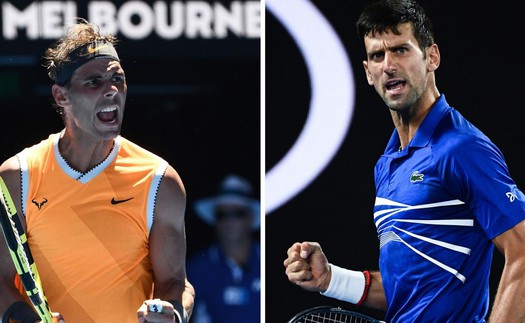 Link xem trực tiếp Djokovic vs Nadal. Chung kết Úc mở rộng 2019