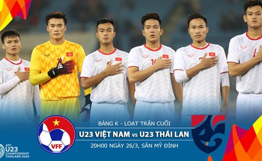 [TRỰC TIẾP BÓNG ĐÁ] U23 Việt Nam vs U23 Thái Lan (20h00, 26/3). Dự đoán và nhận định. VTV5 trực tiếp bóng đá