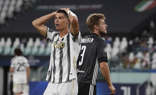 Video clip bàn thắng Juventus 2-1 Lyon: Nỗi buồn của Ronaldo