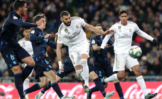 Xem trực tiếp bóng đá Real Sociedad vs Real Madrid. Link trực tiếp bóng đá Tây Ban Nha