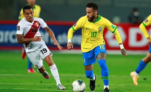 Video clip bàn thắng trận Peru 2-4 Brazil: Neymar rực sáng